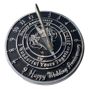 NauticalMart 5th Anniversary Unique Marriage Present ~ Aluminum